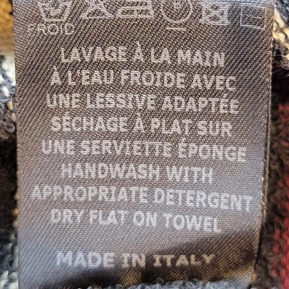 Etoile Isabel Marant Womens Knit Striped Sweater Sz 36 XS Henley SS Southwest - Picture 7 of 9